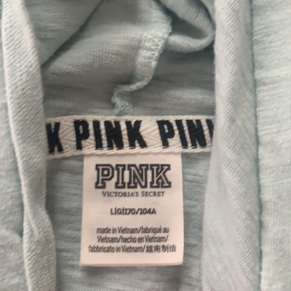 victoria’s secret pink blue zip up - Picture 2 of 2